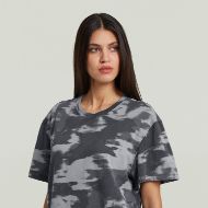 Picture of G-STAR WOMEN'S REGULAR CAMO T-SHIRT KEIAN MOTION CAMO 3