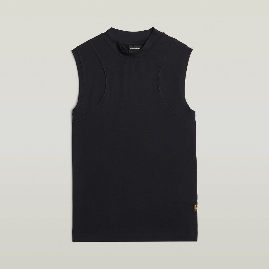 Снимка на G-STAR ДАМСКИ ТОП 2ND SKIN MOCK TOP DK BLACK
