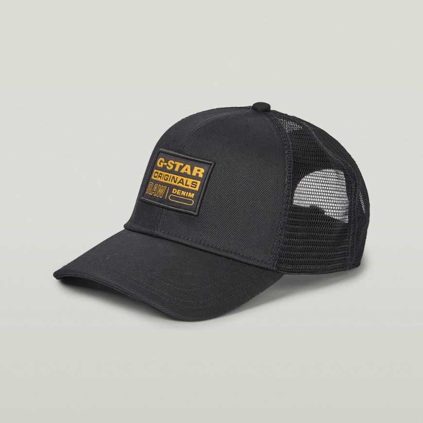Picture of G-STAR MEN'S BASEBALL TRUCKER CAP RAW DENIM