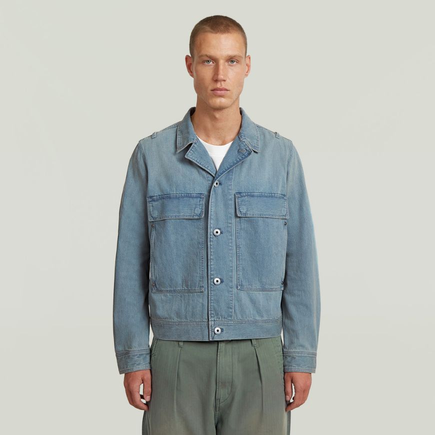 Снимка на G-STAR МЪЖКО ЯКЕ UTILITY FLAP POCKET JACKET 3.0 VINTAGE SANDBLAST