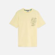 Снимка на SCOTCH&SODA МЪЖКА БЛУЗА LEFT CHEST ARTWORK REGULAR FIT - PASTEL YELLOW 1