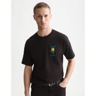 Снимка на SCOTCH&SODA МЪЖКА БЛУЗА FRONT AND BACK ARTWORK RELAXED FIT - METEORITE 4