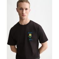 Снимка на SCOTCH&SODA МЪЖКА БЛУЗА FRONT AND BACK ARTWORK RELAXED FIT - METEORITE 6
