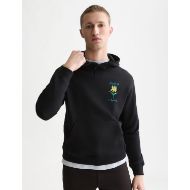 Снимка на SCOTCH&SODA МЪЖКИ СУИТШЪРТ FRONT AND BACK ARTWORK REGULAR FIT HOODIE - METEORITE 4