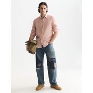 Снимка на SCOTCH&SODA МЪЖКА РИЗА SOLID LINEN REGULAR FIT - MISTY ROSE 7