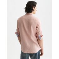 Снимка на SCOTCH&SODA МЪЖКА РИЗА SOLID LINEN REGULAR FIT - MISTY ROSE 5
