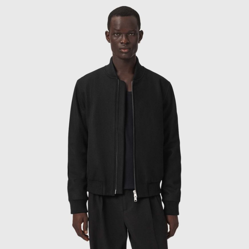 Снимка на ALLSAINTS МЪЖКО ЯКЕ DECEIT BOMBER BLACK