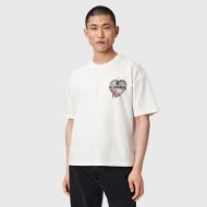 Снимка на ALLSAINTS МЪЖКА БЛУЗА REFLECT SHORT SLEEVE CREW CHALK WHITE 1