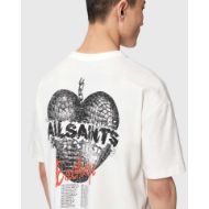 Снимка на ALLSAINTS МЪЖКА БЛУЗА REFLECT SHORT SLEEVE CREW CHALK WHITE 4