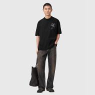 Снимка на ALLSAINTS МЪЖКА БЛУЗА RAPTOUR SHORT SLEEVE CREW WASHED BLACK 6