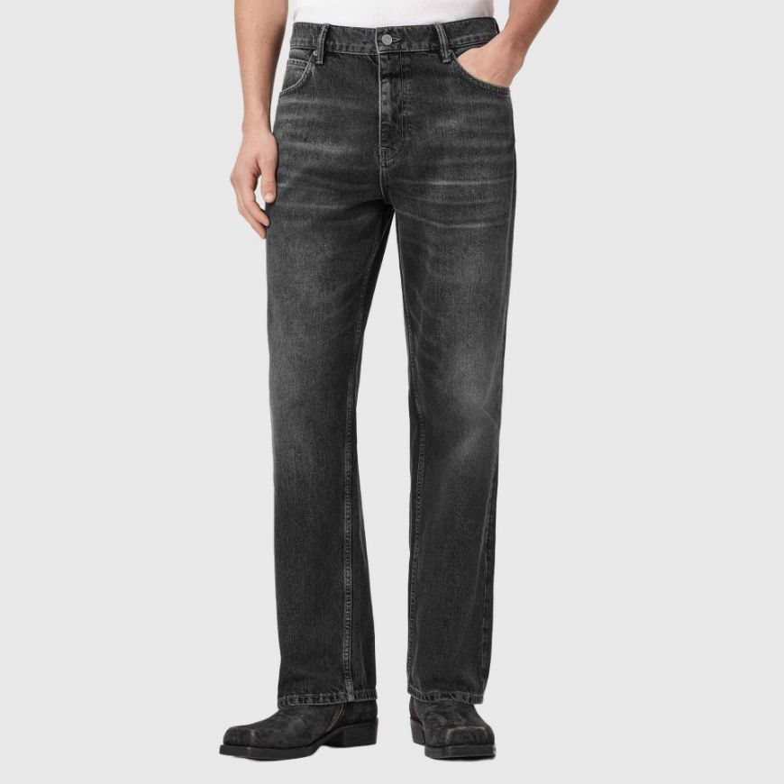 Picture of ALLSAINTS MEN'S MULLEN JEANS WORN BLACK