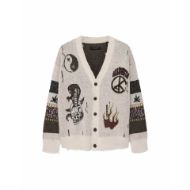 Picture of ALLSAINTS MEN'S BRAM CARDIGAN ECRU WHITE 7