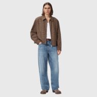 Picture of ALLSAINTS MEN'S RIVET SLOUCH JEANS LIGHT INDIGO 6