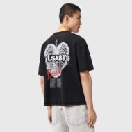 Снимка на ALLSAINTS МЪЖКА БЛУЗА REFLECT SHORT SLEEVE CREW WASHED BLACK 2