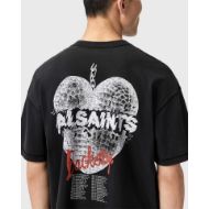 Снимка на ALLSAINTS МЪЖКА БЛУЗА REFLECT SHORT SLEEVE CREW WASHED BLACK 5