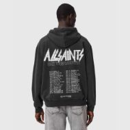 Picture of ALLSAINTS MEN'S CHROMIUM OTH HOODY WASHED BLACK 2