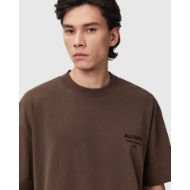 Снимка на ALLSAINTS МЪЖКА БЛУЗА XANDER SHORT SLEEVE CREW BITTER BROWN 4