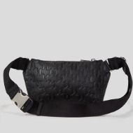 Снимка на KARL LAGERFELD МЪЖКА ЧАНТА LOOM LEATHER BUMBAG BLACK 2