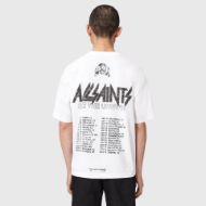 Picture of ALLSAINTS MEN'S CHROMIUM SHORT SLEEVE CREW ASHEN WHITE 2