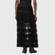 Picture of ALLSAINTS WOMEN'S MAGGIE SKIRT BLACK 2