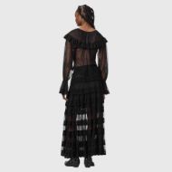 Picture of ALLSAINTS WOMEN'S MAGGIE SKIRT BLACK 4