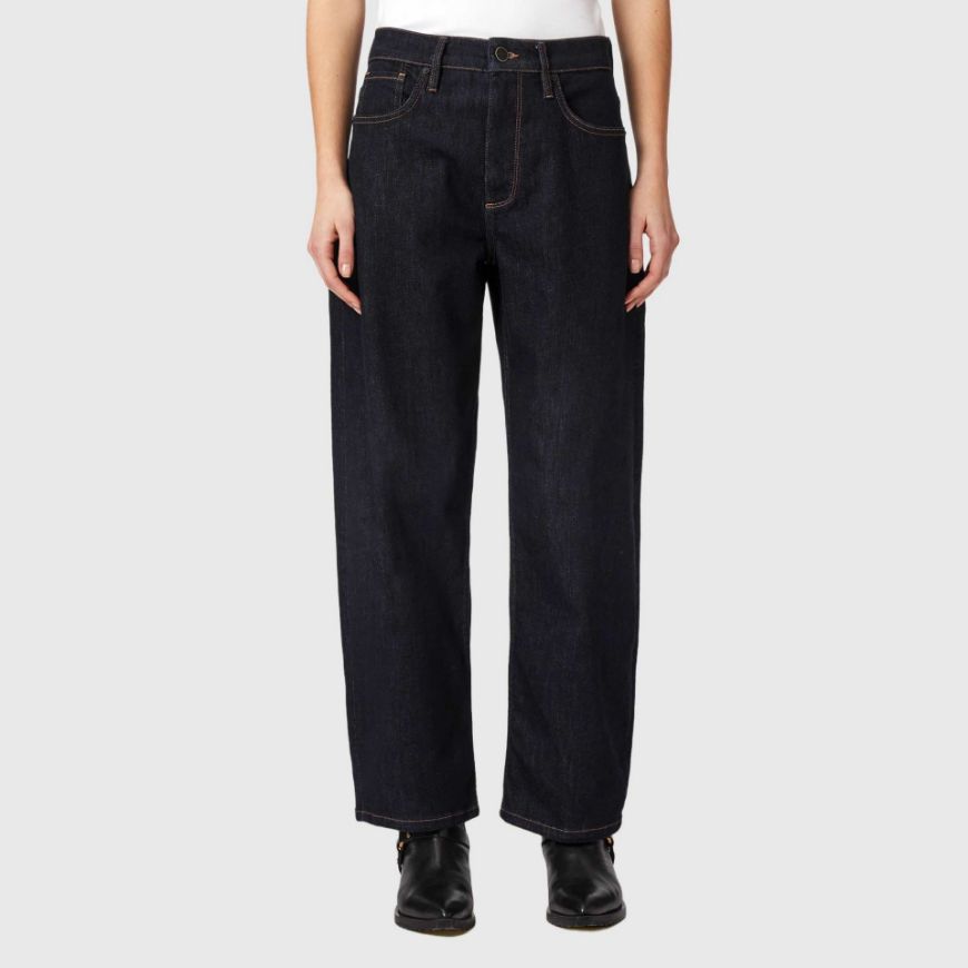 Picture of ALLSAINTS WOMEN'S SADIE BARREL JEANS RINSE WASH INDIGO