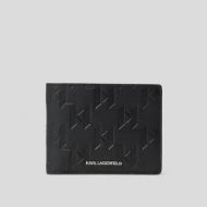 Снимка на KARL LAGERFELD МЪЖКО ПОРТМОНЕ LOOM LEATHER BIFOLD BLACK 1
