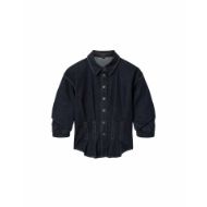 Picture of ALLSAINTS WOMEN'S NANCY DENIM SHIRT RINSE WASH INDIGO 6
