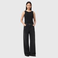 Picture of ALLSAINTS WOMEN'S SWAY STUD JEANS WASHED BLACK 4