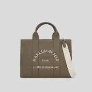 Снимка на KARL LAGERFELD ДАМСКА ЧАНТА RSG MD SQUARE TOTE PEB EMB DARK TAUPE 1