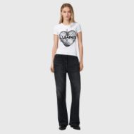 Picture of ALLSAINTS WOMEN'S REFLECT STEVIE TEE OPTIC WHITE 3