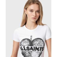 Picture of ALLSAINTS WOMEN'S REFLECT STEVIE TEE OPTIC WHITE 4