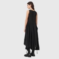 Picture of ALLSAINTS WOMEN'S SYBIL MIDI DRESS BLACK 3