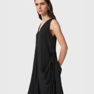 Picture of ALLSAINTS WOMEN'S SYBIL MIDI DRESS BLACK 4