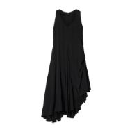 Picture of ALLSAINTS WOMEN'S SYBIL MIDI DRESS BLACK 6