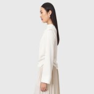 Picture of ALLSAINTS WOMEN'S LESLIE LONG SLEEVE TOP ANTIQUE WHITE 4