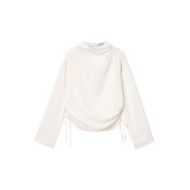 Picture of ALLSAINTS WOMEN'S LESLIE LONG SLEEVE TOP ANTIQUE WHITE 6