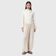 Picture of ALLSAINTS WOMEN'S LESLIE LONG SLEEVE TOP ANTIQUE WHITE 5