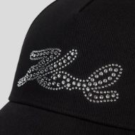 Снимка на KARL LAGERFELD ДАМСКА ШАПКА SIGNATURE LOGO/VISOR RH BLACK 4