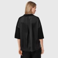 Picture of ALLSAINTS WOMEN'S BERN POLO BLACK 2