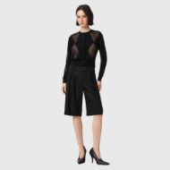 Picture of ALLSAINTS WOMEN'S BERN CARDIGAN BLACK 3