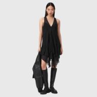 Picture of ALLSAINTS WOMEN'S GRETEL DRESS BLACK 6