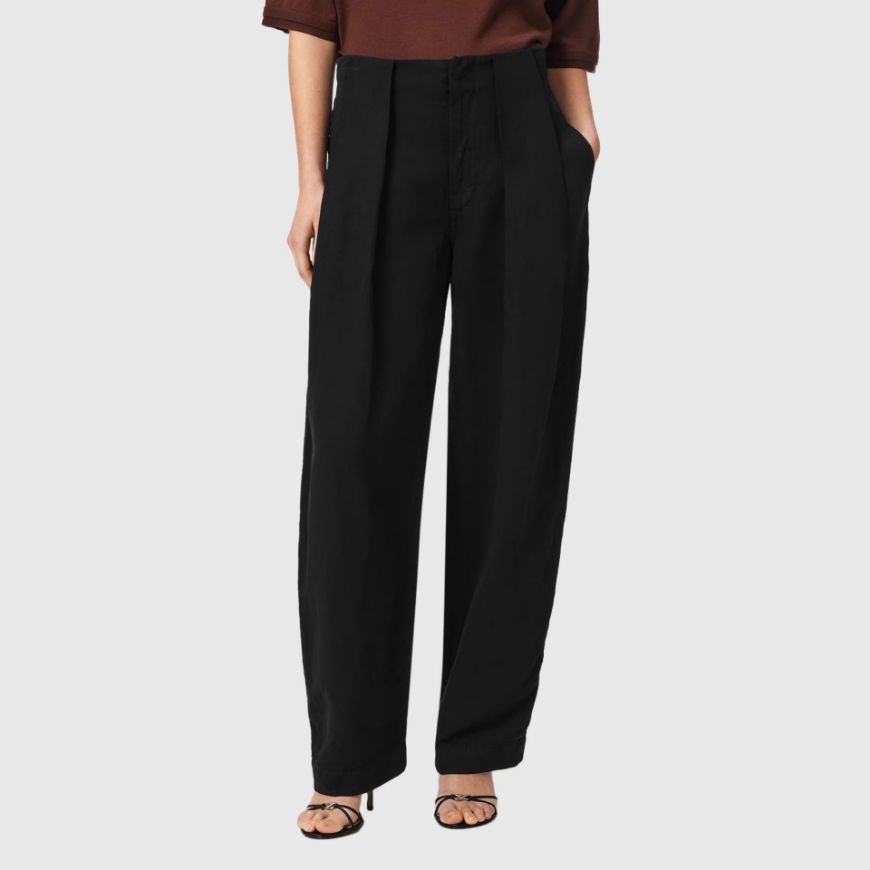 Снимка на ALLSAINTS ДАМСКИ ПАНТАЛОН PHI TROUSERS BLACK