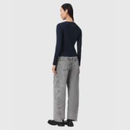 Picture of ALLSAINTS WOMEN'S FOX JEANS WASHED GREY 5