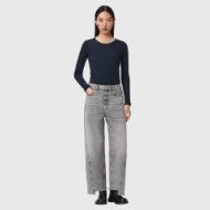 Picture of ALLSAINTS WOMEN'S FOX JEANS WASHED GREY 3