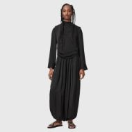Picture of ALLSAINTS WOMEN'S LESLIE LONG SLEEVE TOP BLACK 3