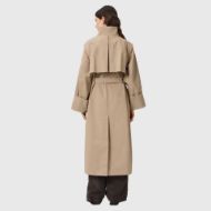 Picture of ALLSAINTS WOMEN'S CLAYTON TRENCH CEMENT GREY 2