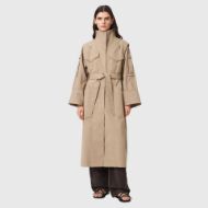 Picture of ALLSAINTS WOMEN'S CLAYTON TRENCH CEMENT GREY 5