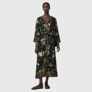 Picture of ALLSAINTS WOMEN'S DIANA DRESS TARAVAO SOFT GREEN 5