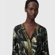 Picture of ALLSAINTS WOMEN'S DIANA DRESS TARAVAO SOFT GREEN 3